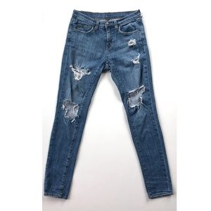 LF Carmar Distressed Skinny Denim Jeans Style NO D22 2220